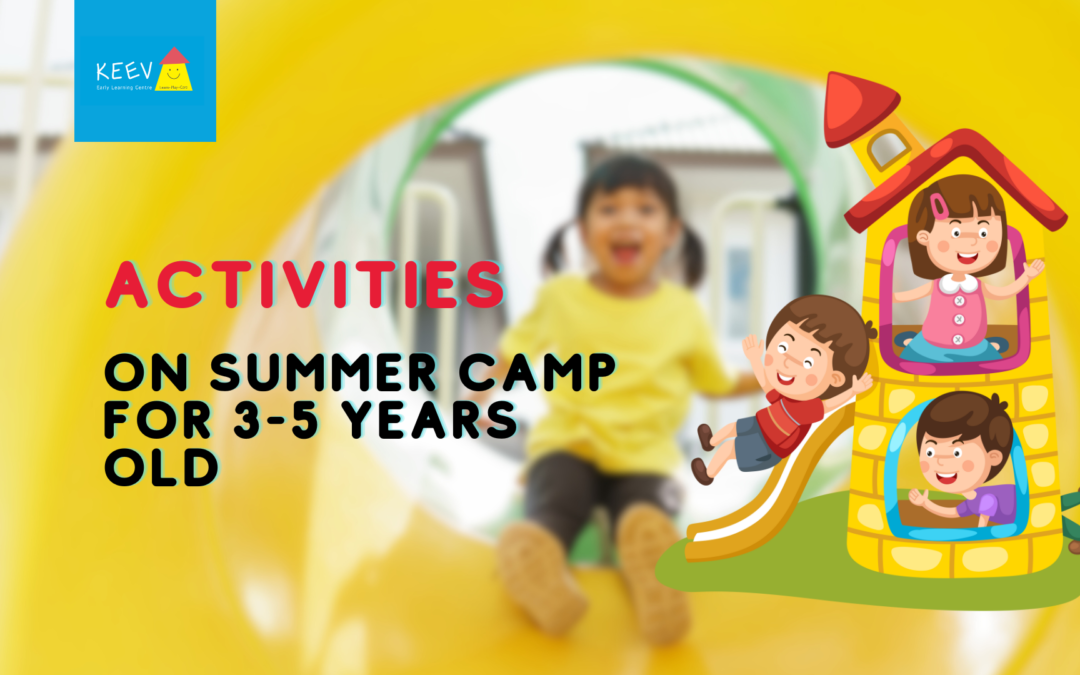 Activities on summer camp for 3-5 Years old